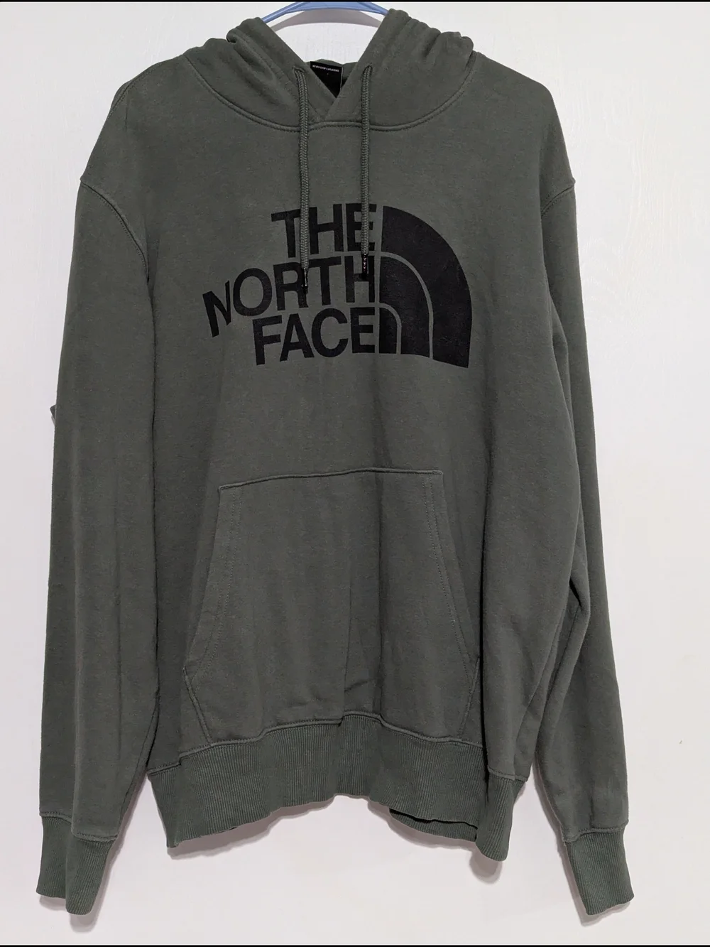 The North Face Men's Olive Green Logo Hoodie